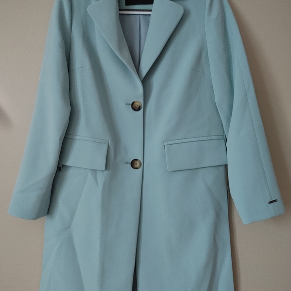 Blue Tahari coat - Picture 5 of 5